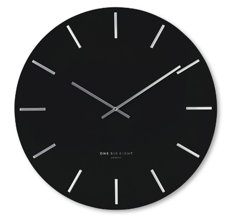 Luca -Black - Clock 30cm,40cm & 60cm