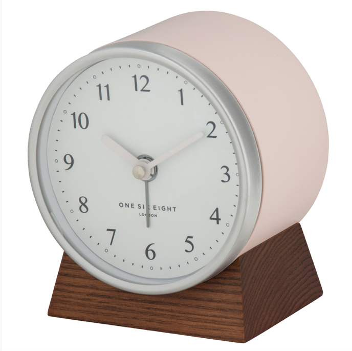 Nina Alarm Clock-Blush